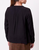 Blouse fluide col V imprimé Princesse Nomade