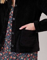 Veste velours côtelé bio imprimé Princesse Nomade