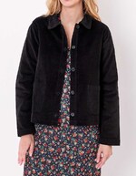 Veste velours côtelé bio imprimé Princesse Nomade