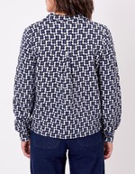 Veste maille jacquard bio imprimé Princesse Nomade