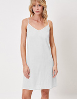 Dessous de robe en voile de coton bio imprimé La Fiancée
