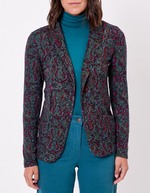 Veste souple ajustée maille imprimé La Fiancée