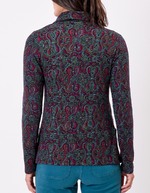 Veste souple ajustée maille imprimé La Fiancée
