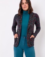 Veste souple ajustée maille imprimé La Fiancée