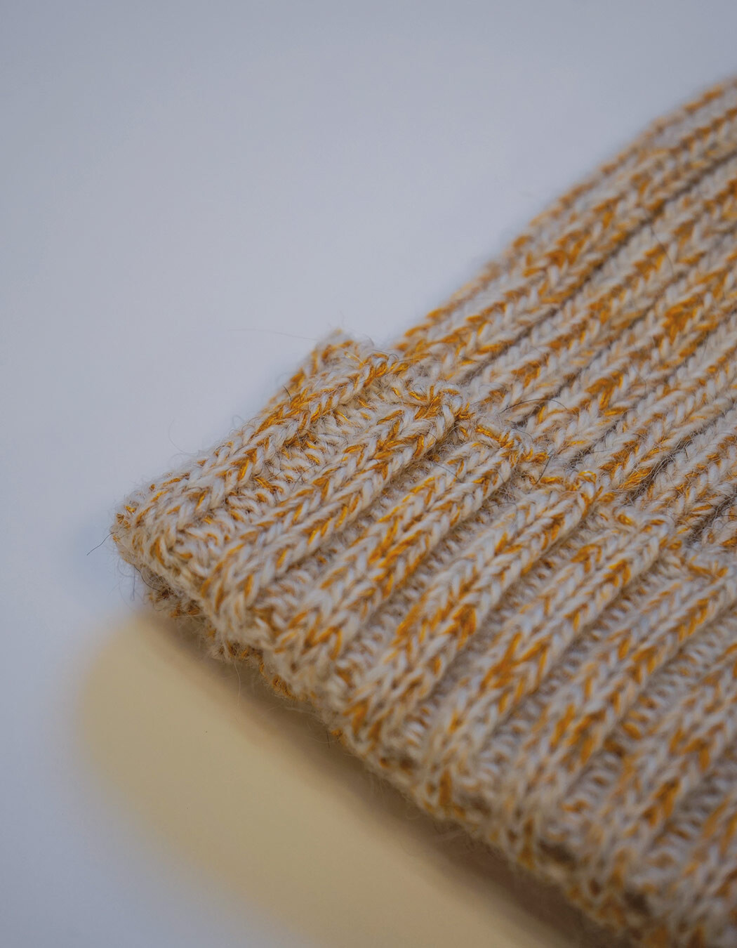 Bonnet maille chinée imprimé La Fiancée