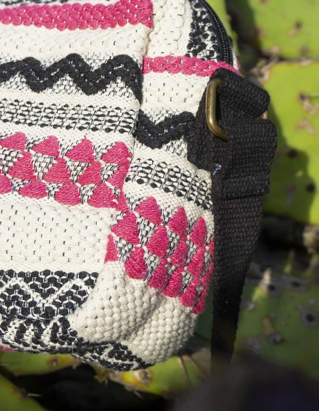Sac bandoulière coton imprimé La Fiancée