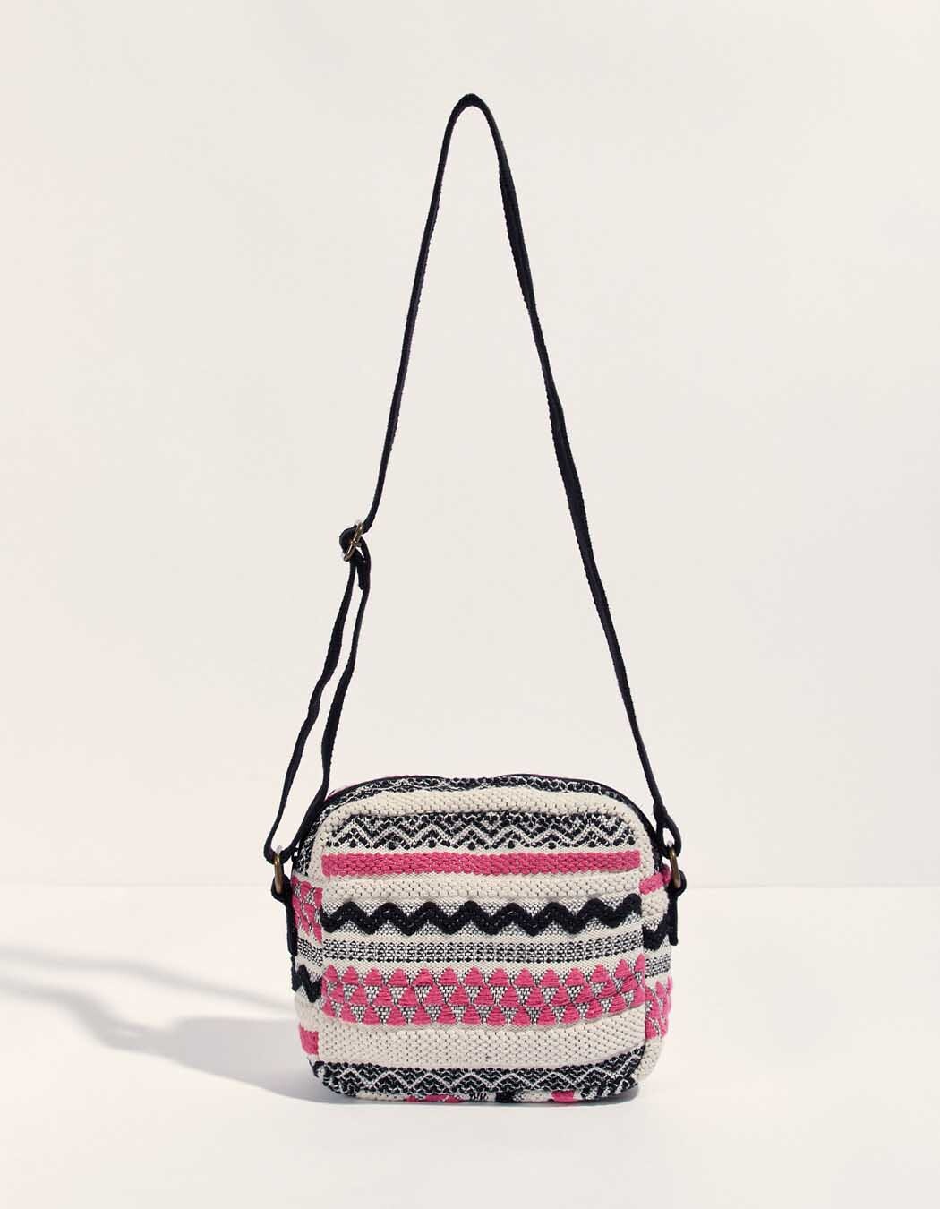 Sac bandoulière coton imprimé La Fiancée