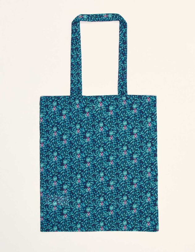 Sac totebag coton bio imprim&eacute; La Fianc&eacute;e