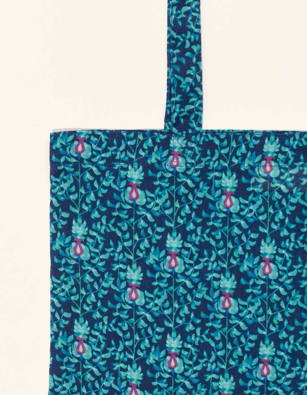 Sac totebag coton bio imprim&eacute; La Fianc&eacute;e