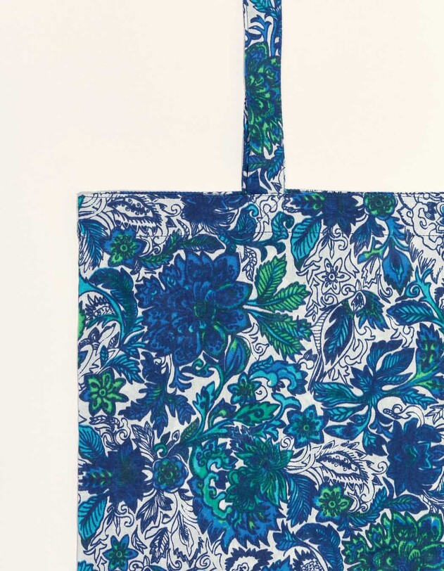 Sac totebag coton bio imprim&eacute; La Fianc&eacute;e