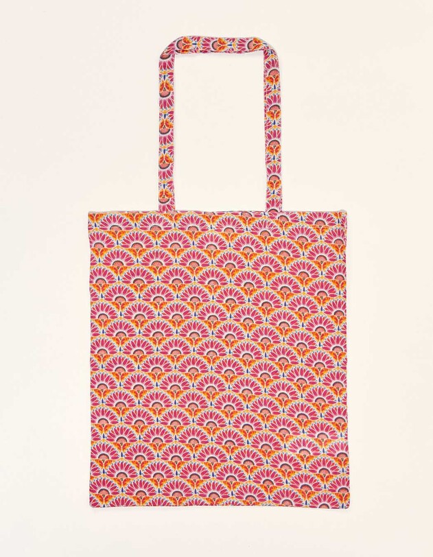 Sac totebag coton bio imprim&eacute; La Fianc&eacute;e
