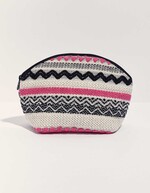 Grande pochette coton zippée imprimé La Fiancée