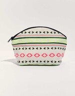Grande pochette coton zippée imprimé La Fiancée