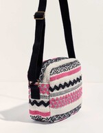 Sac bandoulière coton imprimé La Fiancée