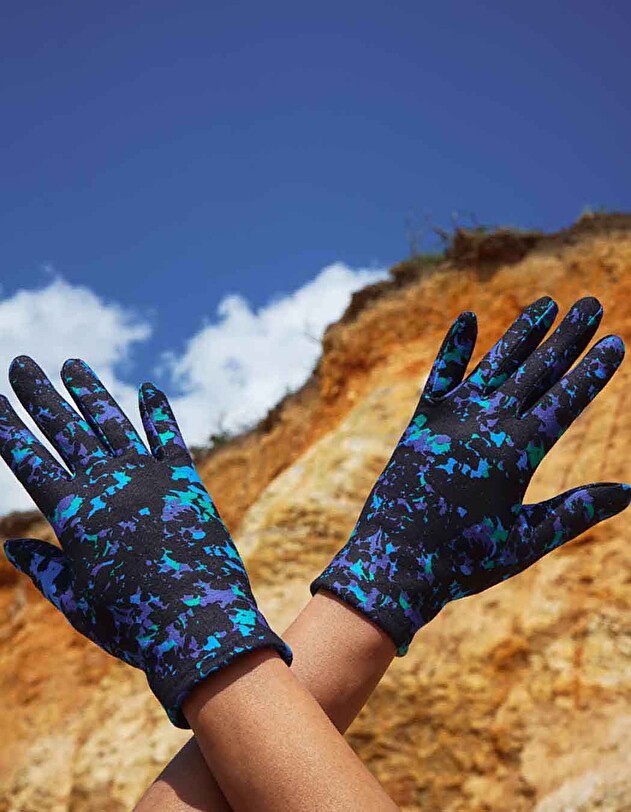 Gants imprim&eacute;s femme imprim&eacute; La Fianc&eacute;e