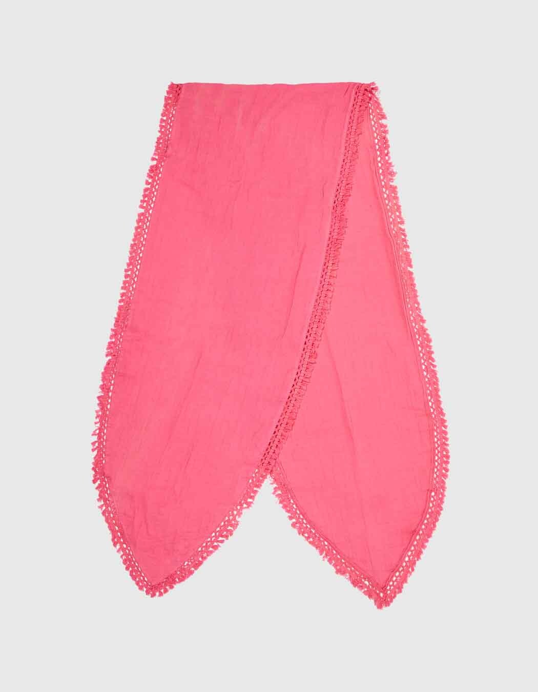 Foulard en gaze de coton bio imprimé La Fiancée