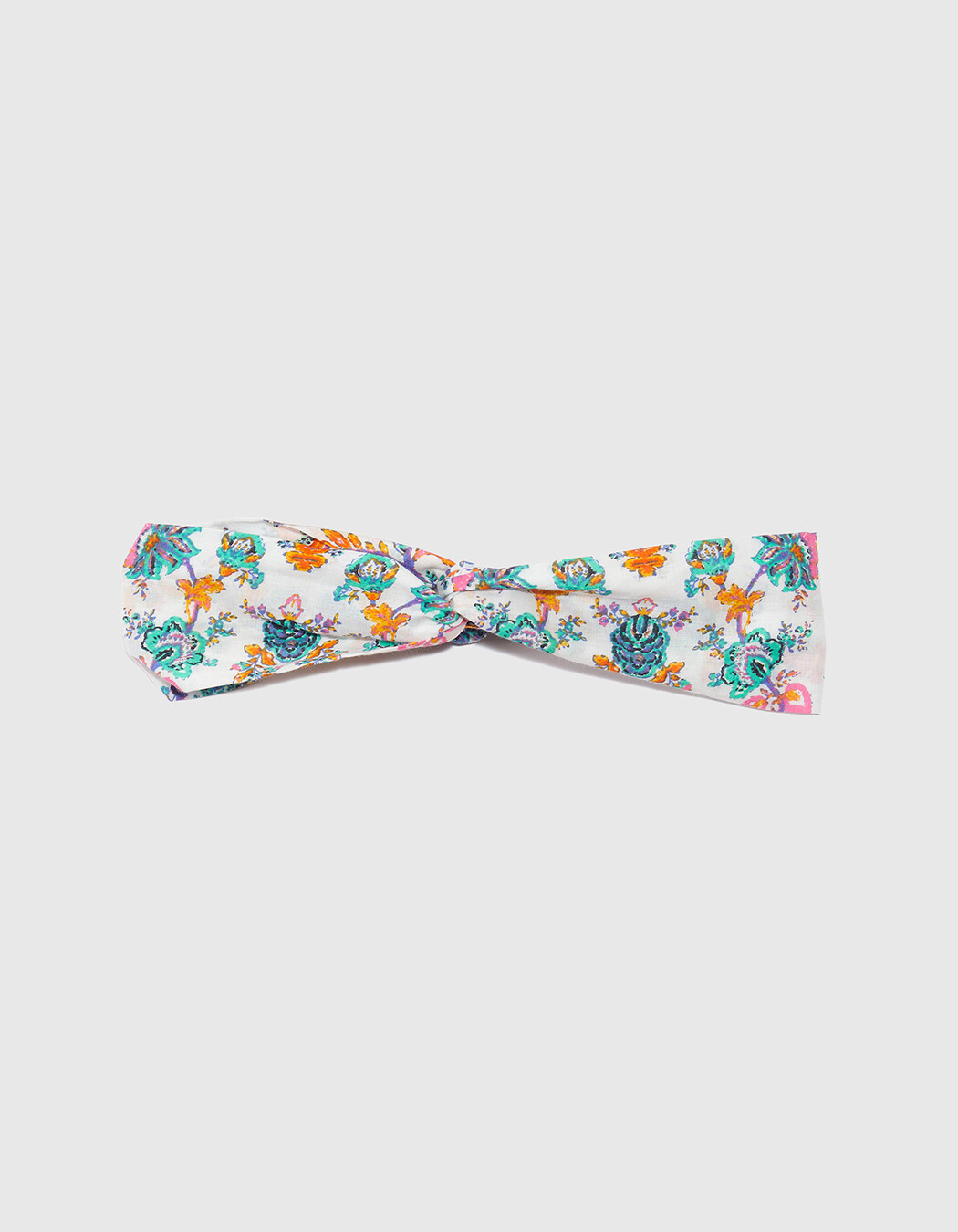 Bandeau voile de coton bio imprim&eacute; La Fianc&eacute;e