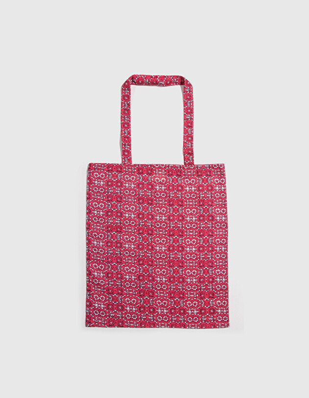 Sac totebag coton bio imprim&eacute; La Fianc&eacute;e