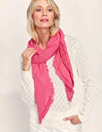 Foulard en gaze de coton bio imprimé La Fiancée