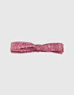 Bandeau voile de coton bio imprimé La Fiancée