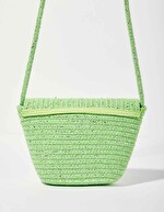 Sac bandoulière corde doré imprimé La Fiancée
