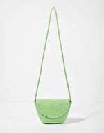 Sac bandoulière corde doré imprimé La Fiancée