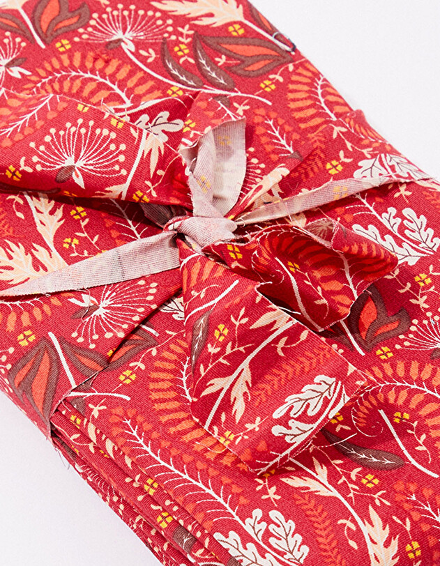 Coupon de tissu coton imprim&eacute; La Fianc&eacute;e