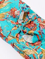Coupon de tissu fluide imprimé La Fiancée