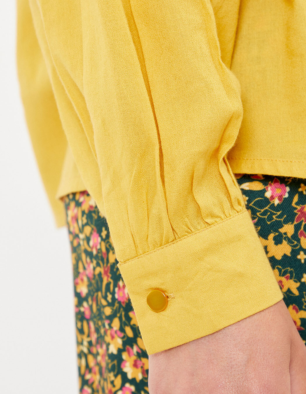 Blouse ample coton bio imprimé La Fiancée
