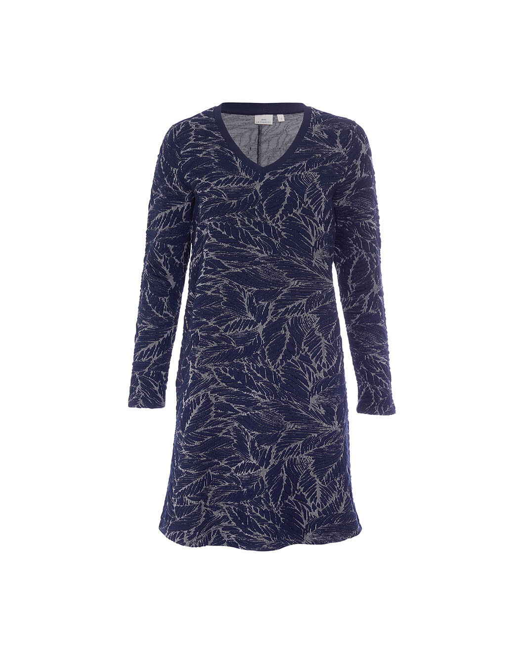 Robe maille évasée imprimé La Fiancée