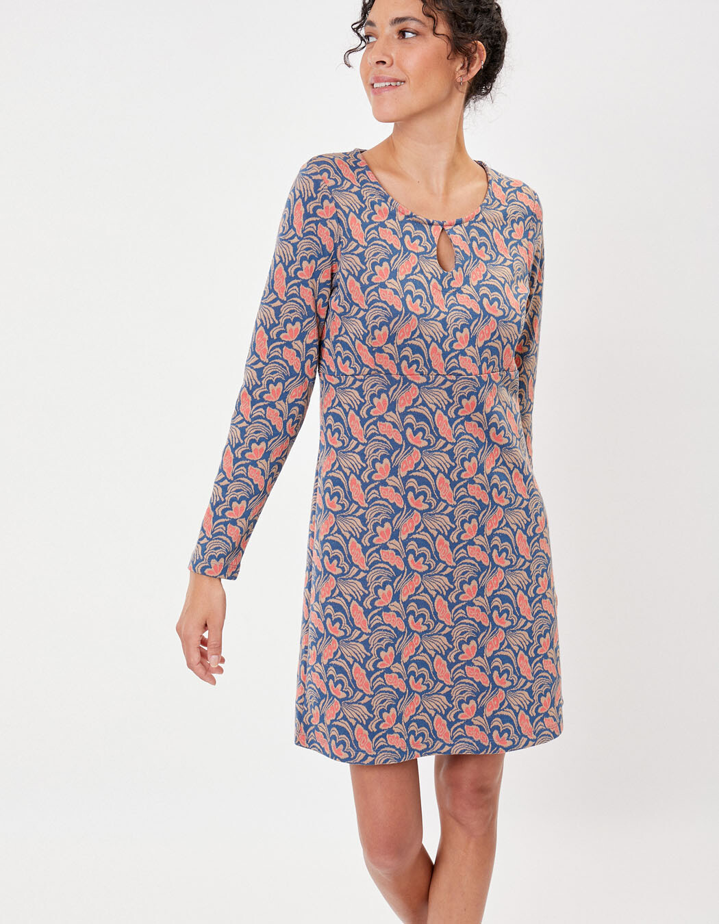 Robe maille ajustée imprimé La Fiancée