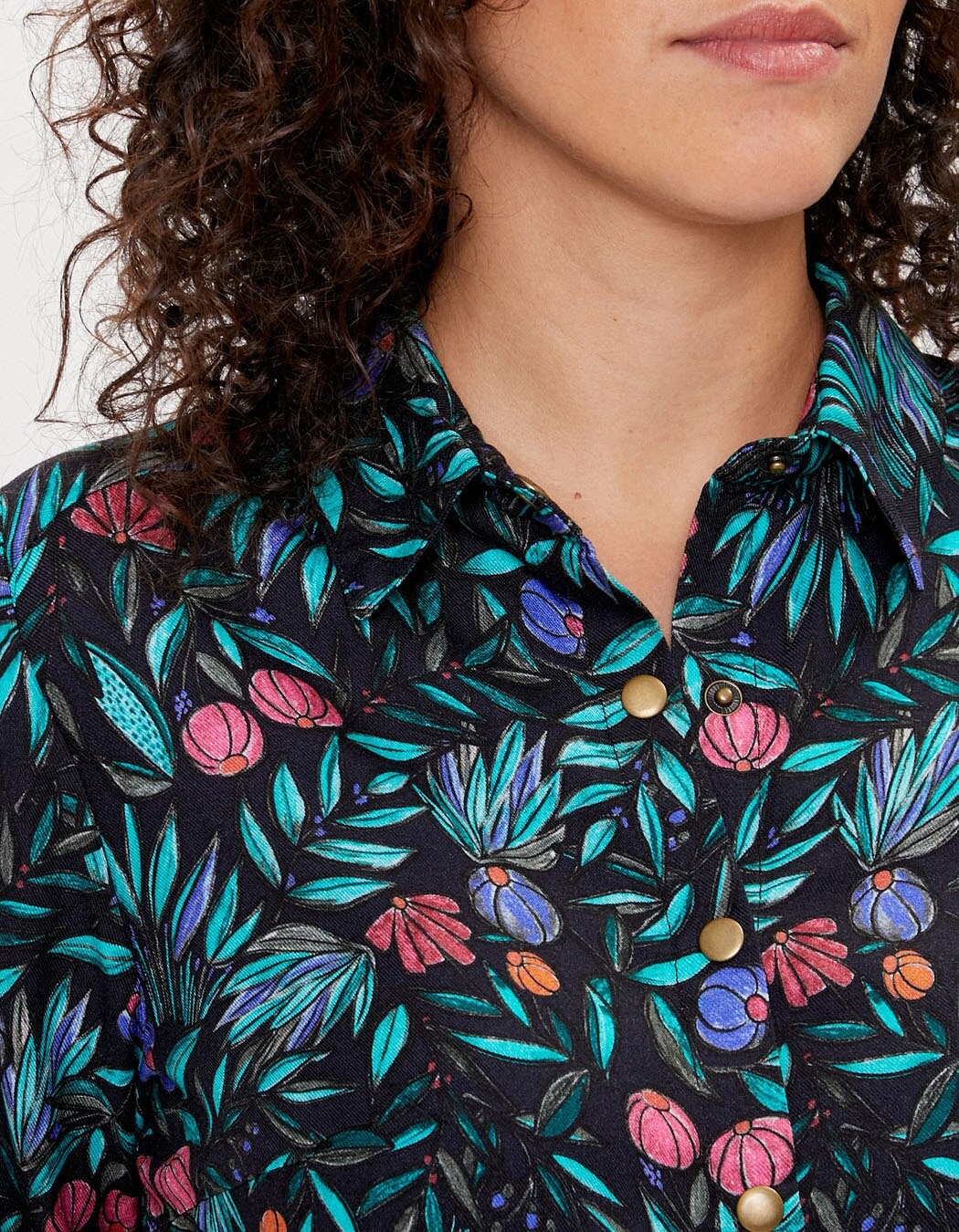 Chemise fluide femme imprimé La Fiancée