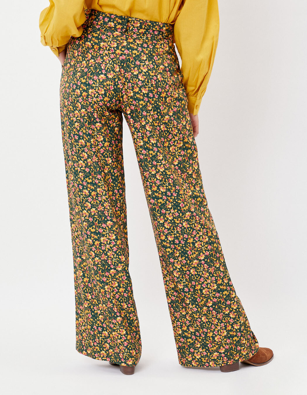 Pantalon fluide femme imprimé La Fiancée