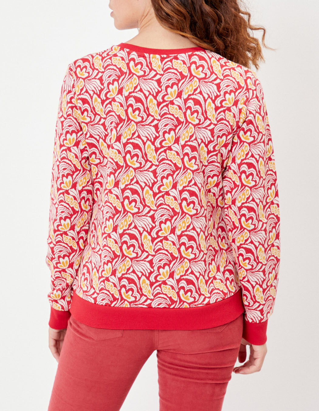 Sweat maille femme imprimé La Fiancée