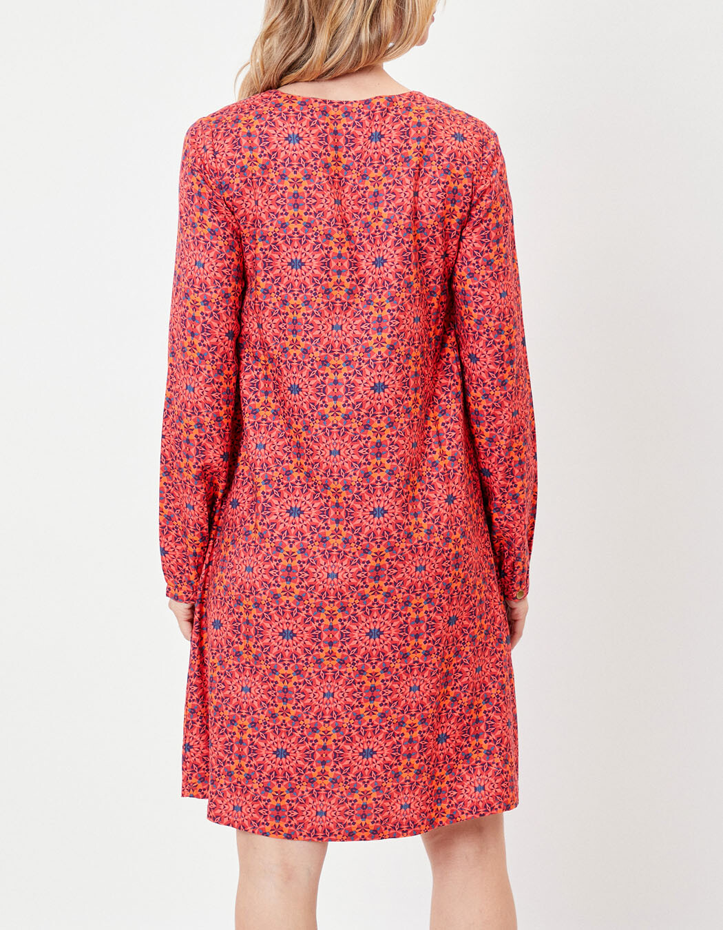Robe évasée fluide imprimé La Fiancée