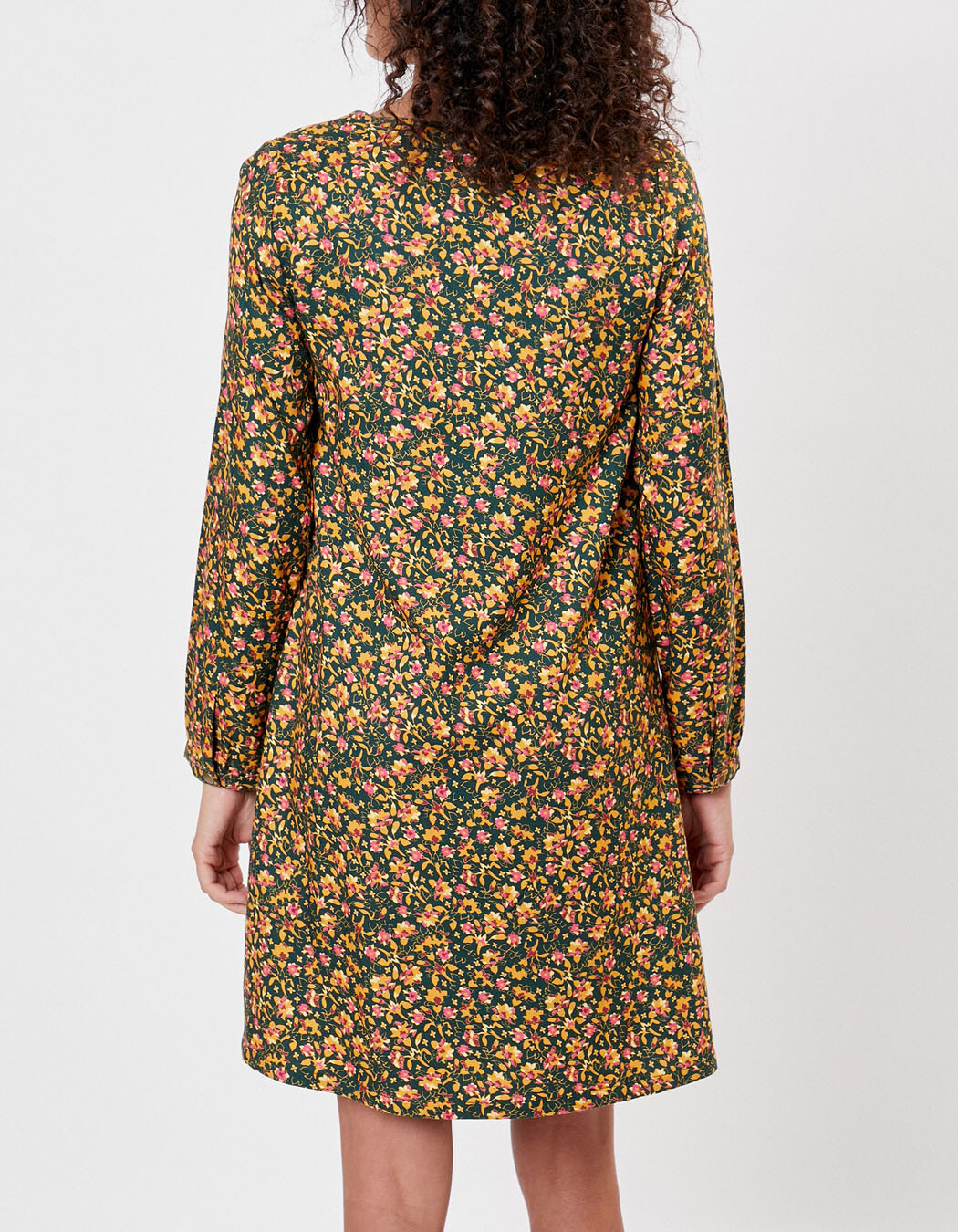 Robe évasée fluide imprimé La Fiancée
