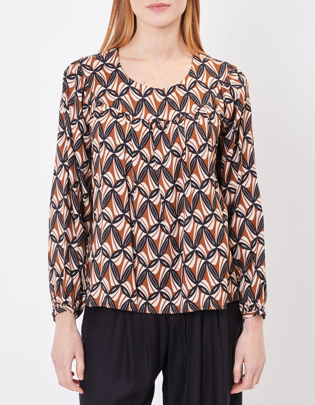 Blouse fluide imprimé Princesse Nomade
