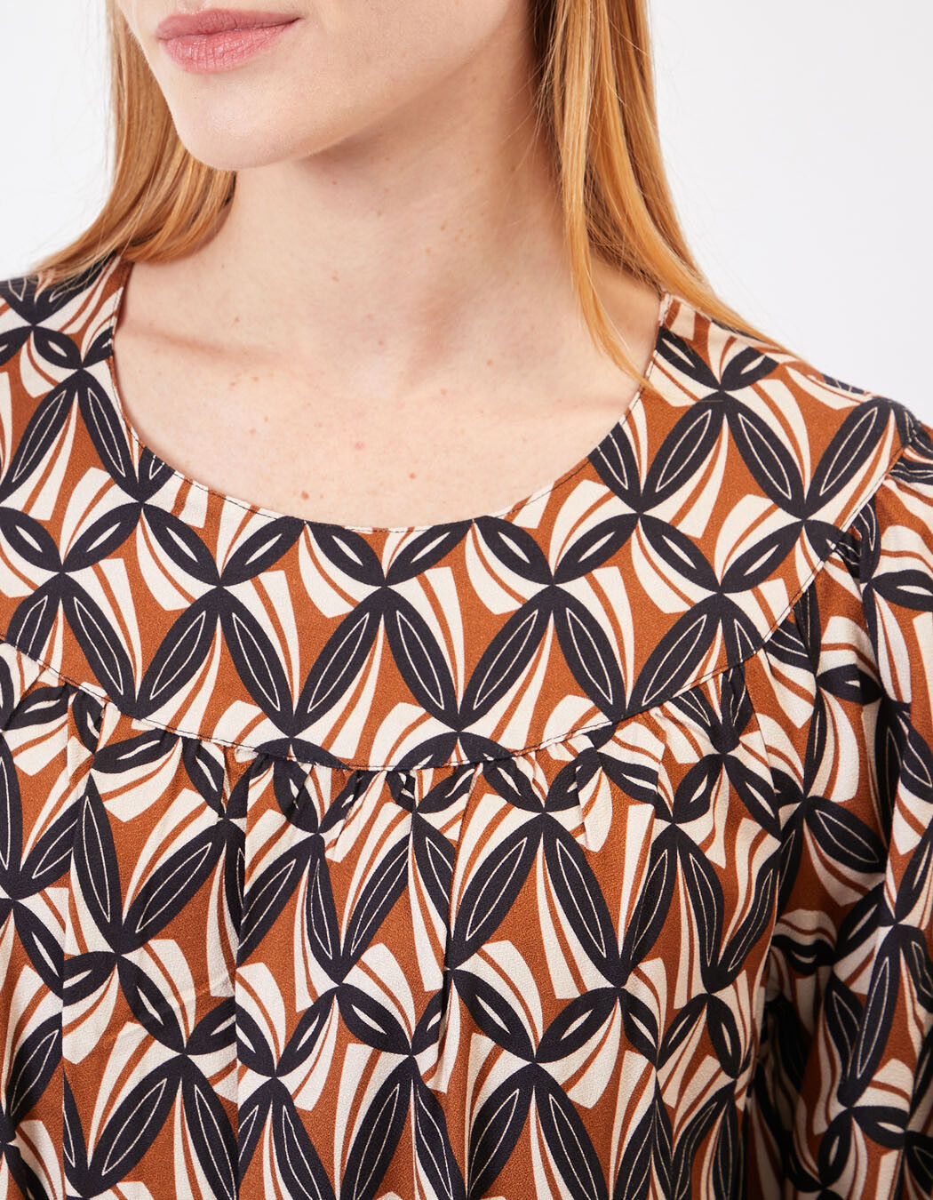 Blouse fluide imprimé Princesse Nomade