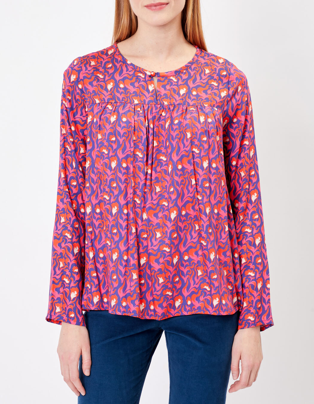 Blouse fluide évasée femme imprimé Princesse Nomade