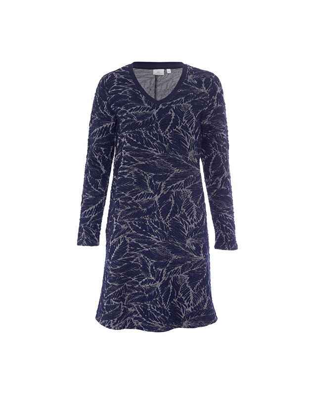 Robe maille &eacute;vas&eacute;e imprim&eacute; La Fianc&eacute;e