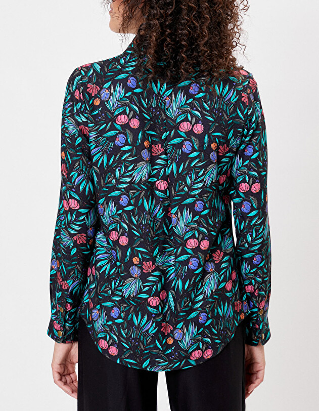 Chemise fluide femme imprim&eacute; La Fianc&eacute;e