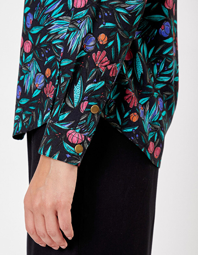 Chemise fluide femme imprim&eacute; La Fianc&eacute;e