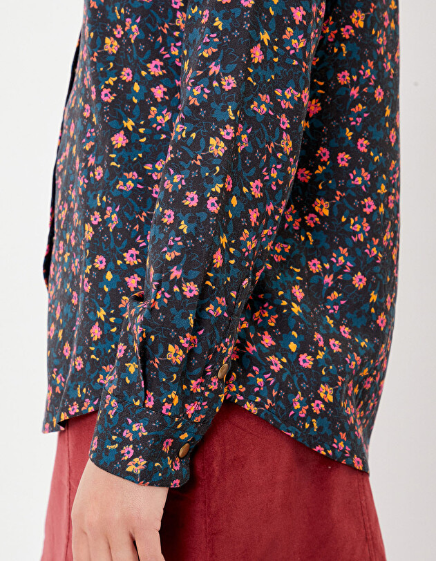 Chemise fluide femme imprim&eacute; La Fianc&eacute;e
