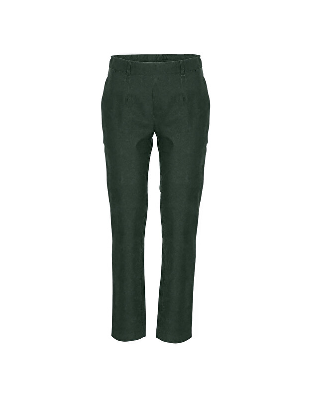 Pantalon droit toile de coton bio imprim&eacute; La Fianc&eacute;e