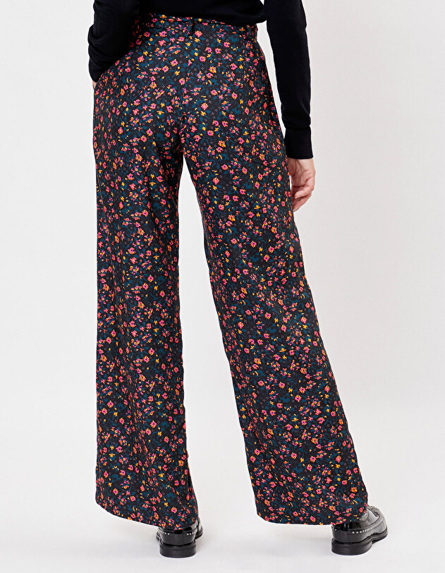 Pantalon fluide femme imprim&eacute; La Fianc&eacute;e