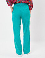 Pantalon droit coton bio imprimé La Fiancée
