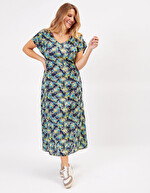 Robe longue coton bio imprimé La Fiancée