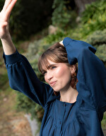 Blouse ample coton bio imprimé La Fiancée