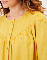 Blouse ample coton bio imprimé La Fiancée
