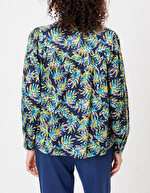 Blouse ample coton bio imprimé La Fiancée
